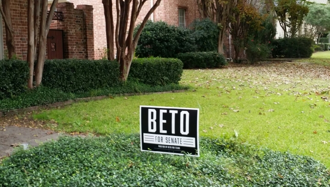 Beto Political Sign Beto Political Sign