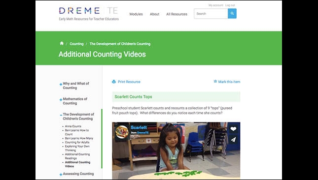 DREME website screenshot