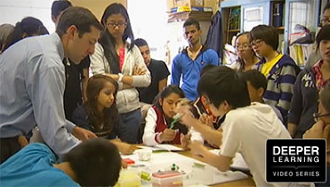 see project-based learning in action in a content area classroom