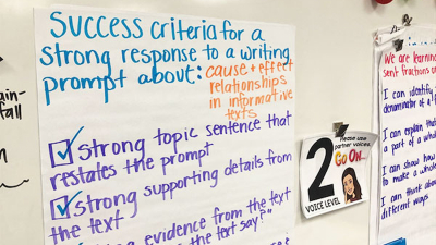 How Success Criteria Can Motivate Your Students