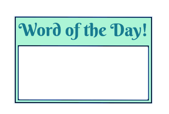 Word of the day. Картинка Word of the Day. The Word Юба.